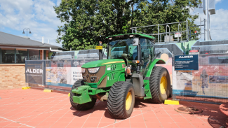new flood pumps are replacing old stormwater removal units previously powered by tractors