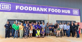 Foodbank Food Hub opening in Katherine, Northern Territory
